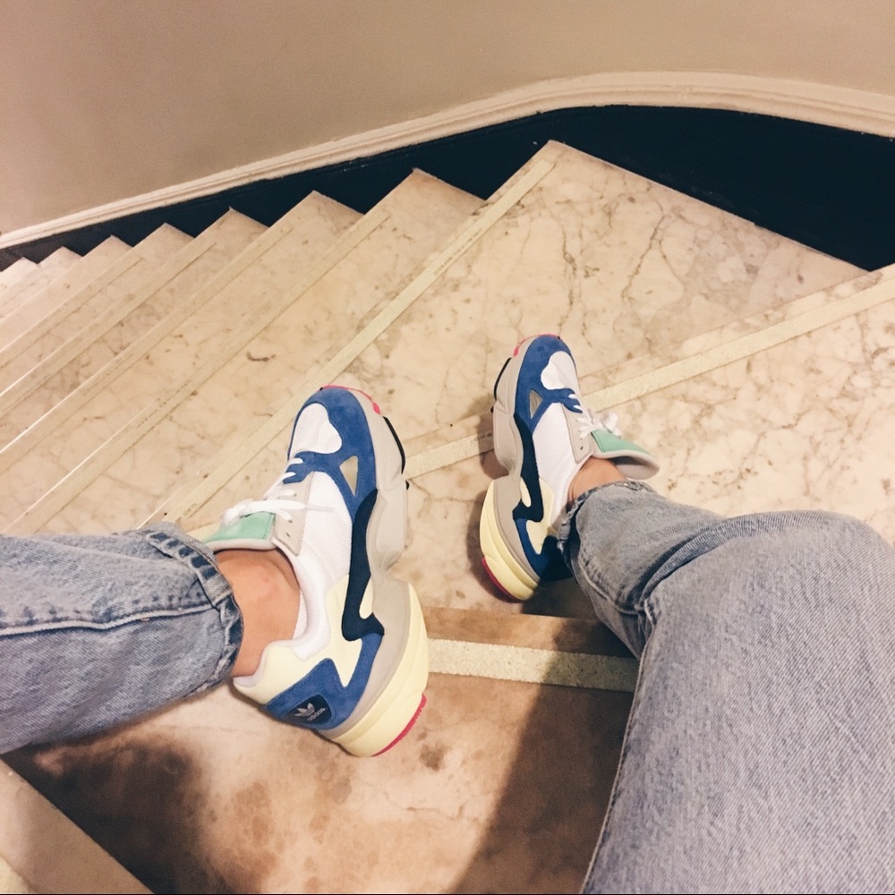 Adidas falcon sneakers